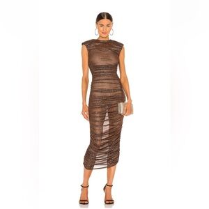 Bronx and Banco Maya Dress in Brown Size Small